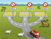 Cartoon: BUSSGELDKATALOG (small) by marian kamensky tagged bussgeldkatalog