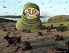 Cartoon: Cartoonist Dirk Berrens (small) by marian kamensky tagged humor