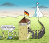 Cartoon: CD Selbstanzeiger (small) by marian kamensky tagged cd,bankdaten,schweiz,steuerabkommen,steuerflucht