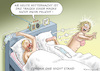 Cartoon: CORONA ONE NIGHT STAND (small) by marian kamensky tagged coronavirus,epidemie,gesundheit,panik,stillegung,george,floyd,twittertrump,pandemie