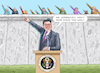 Cartoon: DAS GRÖSSTE MISVERSTÄNDNIS (small) by marian kamensky tagged das,grösste,misverständnis,des,20,jahrhunderts,gorbatschow,reagan,berliner,mauer