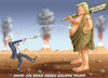 Cartoon: DAVID GEGEN GOLIATH (small) by marian kamensky tagged brexit,theresa,may,england,eu,schottland,weicher,wahlen,boris,johnson,nigel,farage,ostern,seidenstrasse,xi,jinping,referendum,trump,monsanto,bayer,glyphosa,strafzölle,joe,biden