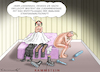 Cartoon: DENKER LINDEMANN (small) by marian kamensky tagged rammstein,till,lindemann,row,zero,system,berliner,staatsanwaltschaft