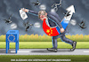 Cartoon: DER GLÖCKNER VON NOSTRADAM (small) by marian kamensky tagged eu,wahlen,afd,rechtsradikal,lügen,krah,korruption,spionage