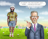 Cartoon: DEUTSCHE LEIDKULTUR (small) by marian kamensky tagged deutsche,leitkultur,thomas,de,maisiere