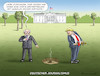 Cartoon: DEUTSCHER JOURNALISMUS (small) by marian kamensky tagged obama,trump,präsidentenwahlen,usa,baba,vanga,republikaner,inauguration,demokraten,us,steuer,reform,weihnachten,fire,and,fury,steve,bannon,shithole,drecksloch,wikileaks,faschismus