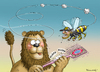 Cartoon: DFB Pokal (small) by marian kamensky tagged dfb,pokal,bfb,dortmund,bayern,münchen,berlin