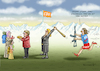 Cartoon: DIE HILFSBEREITE AfD (small) by marian kamensky tagged erika,steinbach,cdu,afd,merkel,flüchtlingspolitik