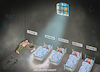 Cartoon: DIE LETZTE NACHT (small) by marian kamensky tagged putins,bescherung,ukraine,provokation,swift,nato,osterweiterung