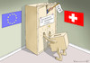 Cartoon: DIE RECHTEN SCHWEIZER (small) by marian kamensky tagged coronavirus,epidemie,gesundheit,panik,stillegung,trump,pandemie