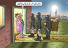 Cartoon: DIE RETTUNG (small) by marian kamensky tagged lügenpresse,unwort,des,jahres,goebbels,pegida,dresden