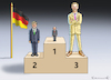 Cartoon: DIE UNGLEICHEN (small) by marian kamensky tagged kabinettsklausur,in,meseberg