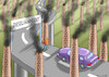 Cartoon: DIESELFAHRVERBOT (small) by marian kamensky tagged dieselfahrverbot