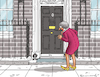 Cartoon: DOWNING STREET NUMBER ZERO (small) by marian kamensky tagged brexit,theresa,may,england,eu,schottland,weicher,wahlen,boris,johnson,nigel,farage,no,deal,referendum