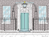 Cartoon: DOWNINGSTREET NR.10 (small) by marian kamensky tagged truss,england,premierministerin