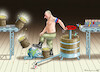 Cartoon: Drecksputin (small) by marian kamensky tagged putins,bescherung,ukraine,provokation,swift,nato,osterweiterung