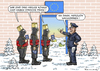 Cartoon: DREI FLÜCHTLINGSKÖNIGE (small) by marian kamensky tagged eu,flüchtlinge,asyl,politik,willkommenskultur,terrorismus,heidenau,horst,seehofer,bayern