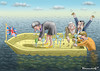 Cartoon: DURCHBRUCH BEI BREXIT (small) by marian kamensky tagged brexit,theresa,may,england,eu,schottland,weicher,wahlen,boris,johnson