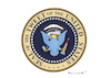 Cartoon: E VULGAR UNICUM TRUMP (small) by marian kamensky tagged obama,trump,präsidentenwahlen,usa,baba,vanga,republikaner,demokraten,wikileaks,faschismus