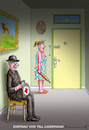 Cartoon: EHEFRAU VON TILL LINDEMANN (small) by marian kamensky tagged ehefrau,von,till,lindemann