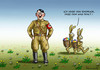 Cartoon: Eieieiiger Führer (small) by marian kamensky tagged adolf,hitler,rechtsseitiger,kryptorchismus