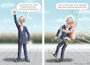 Cartoon: EIN KÜSSCHEN FÜR MERZ (small) by marian kamensky tagged italien,wahlen,merz,putin,propaganda,faschisten,meloni