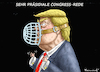 Cartoon: EIN PRÄSIDIALER TRUMP (small) by marian kamensky tagged obama,trump,präsidentenwahlen,usa,baba,vanga,republikaner,inauguration,demokraten,kongressrede,bannon,wikileaks,faschismus