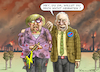 Cartoon: EIN SEHR SCHLECHTER WITZ (small) by marian kamensky tagged jamaika,gespräche,lindner,merkel,seehofer,özdemir,sondierungsgespräche,gauland