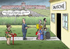 Cartoon: EIN TAG NACH DER VEREIDIGUNG (small) by marian kamensky tagged norbert,hofer,van,der,bellen,fpö,österreichische,präsidentenwahlen