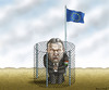 Cartoon: EINGEZÄUNTER ORBAN (small) by marian kamensky tagged eu,flüchtlinge,asyl,politik,willkommenskultur,terrorismus,heidenau,viktor,orban,horst,seehofer,bayern