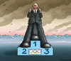 Cartoon: Einziger Sotschi Sieger (small) by marian kamensky tagged putin,sochi,winter,olympia,homophobie,terrorismus,zahnpastabombe