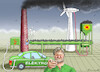 Cartoon: ENDE GELÄNDE (small) by marian kamensky tagged energiewende,habeck,atommeiler