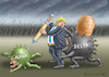 Cartoon: ENGLISCHE ARROGANZ (small) by marian kamensky tagged impfspenden,für,afrika,g7,biden,johnson