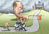 Cartoon: ERDOGAN MACHT SCHOTTEN DICHT (small) by marian kamensky tagged putins,bescherung,ukraine,provokation,swift,nato,osterweiterung,erdogan