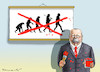 Cartoon: Erdogan verbietet Evolution (small) by marian kamensky tagged erdogan,verbietet,evolution