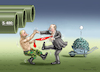 Cartoon: ERDOGANS EINKAUFSKASATSCHOK (small) by marian kamensky tagged erdogan,putin,raketenabwehrsystem