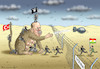 Cartoon: ERDOGANS INVASION GEGEN KURDEN (small) by marian kamensky tagged erdogans,invasion,gegen,kurden