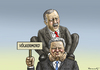 Cartoon: ERDOWAHN STEHT AUF GAUCK (small) by marian kamensky tagged völkermord,an,armenier,gauck,österreich,erdogan