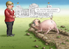 Cartoon: ERDOWAHNS BENIMMKURS FÜR MERKEL (small) by marian kamensky tagged cumhuriyet,erdogan,pressefreiheit,türkei,denit,yücel