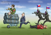 Cartoon: ERNEUTER SIEG DES FASCHISMUS (small) by marian kamensky tagged eu,flüchtlinge,asyl,politik,willkommenskultur,terrorismus,heidenau,horst,seehofer,bayern