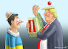 Cartoon: ERSATZNASE FÜR SELENSKYJ (small) by marian kamensky tagged selenskyj,ukraine,rüstungsgeld,trump,wahllampfhilfe,joe,biden,amtsenthebungsverfahren