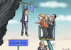 Cartoon: EU GIPFEL IN RIGA (small) by marian kamensky tagged alexis,tsipras,griechenland,rettungsschirm,eu,gipfel,in,riga,griechowestern