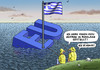 Cartoon: EU Vorsitz Griechenland (small) by marian kamensky tagged eu,vorsitz,griechenland,finanzkrise