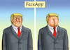 Cartoon: FaceApp (small) by marian kamensky tagged brexit,theresa,may,england,eu,schottland,weicher,wahlen,boris,johnson,nigel,farage,ostern,seidenstrasse,xi,jinping,referendum,trump,monsanto,bayer,glyphosa,strafzölle