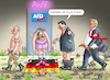 Cartoon: FASCHISTENFRÜHLING MIT KRAH (small) by marian kamensky tagged eu,wahlen,afd,rechtsradikal,lügen,krah,korruption,spionage