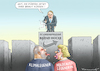 Cartoon: FASCHISTISCHE SEKTE NSDAPAFD (small) by marian kamensky tagged merkel,seehofer,unionskrise,csu,cdu,flüchtlinge,gauland,merz,afd,akk,spahn,pegida,hutbürger,björn,höcke