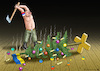 Cartoon: FASCHISTISCHER WEIHNACHTSTERROR (small) by marian kamensky tagged faschistischer weihnachtsterror putin ukraine energieterror