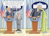 Cartoon: FAUCI ATTACKIERT TRUMP (small) by marian kamensky tagged coronavirus,epidemie,gesundheit,panik,stillegung,george,floyd,twittertrump,pandemie