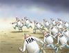 Cartoon: FIFA JAGT FIFFI (small) by marian kamensky tagged fifa,wm,brasilien,katar,korruption,fussball,sepp,blatter,papst,franziskus