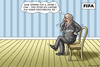 Cartoon: FIFA SPERRE FÜR BLATTER (small) by marian kamensky tagged fbi,und,blatter,fifa,fussbal,platini,korruption,rücktritt